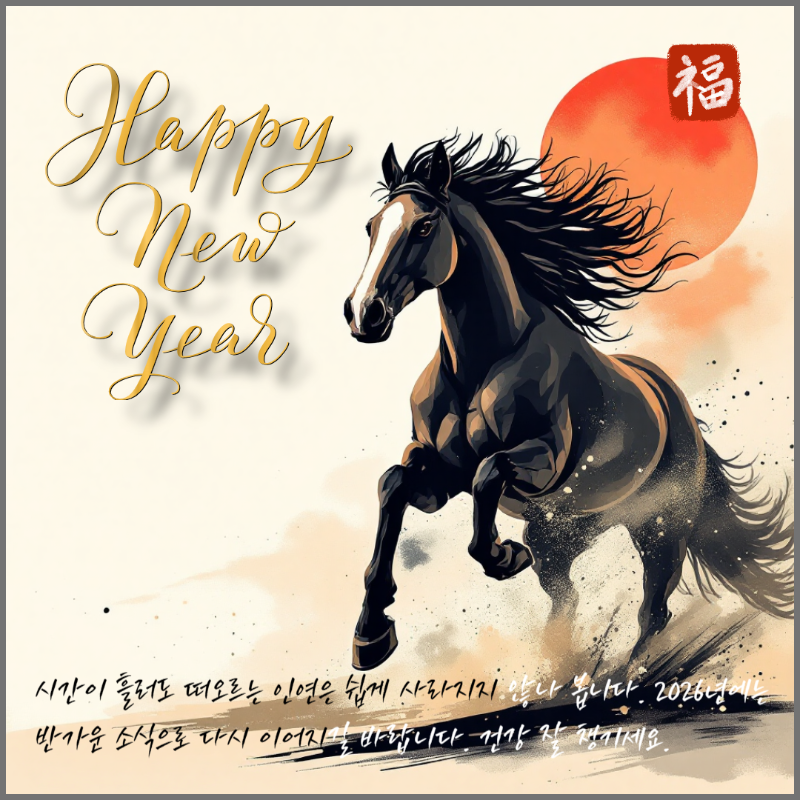 2026 새해 인사말 이미지