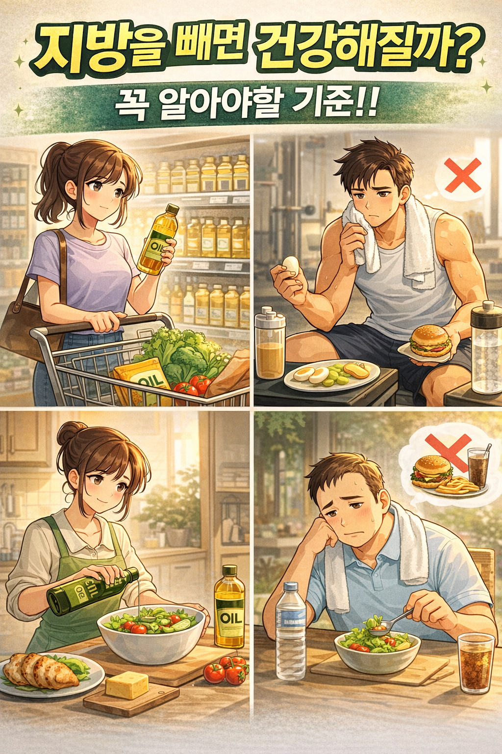 지방을 빼면 건강해질까? 꼭 알아야 할 기준!!