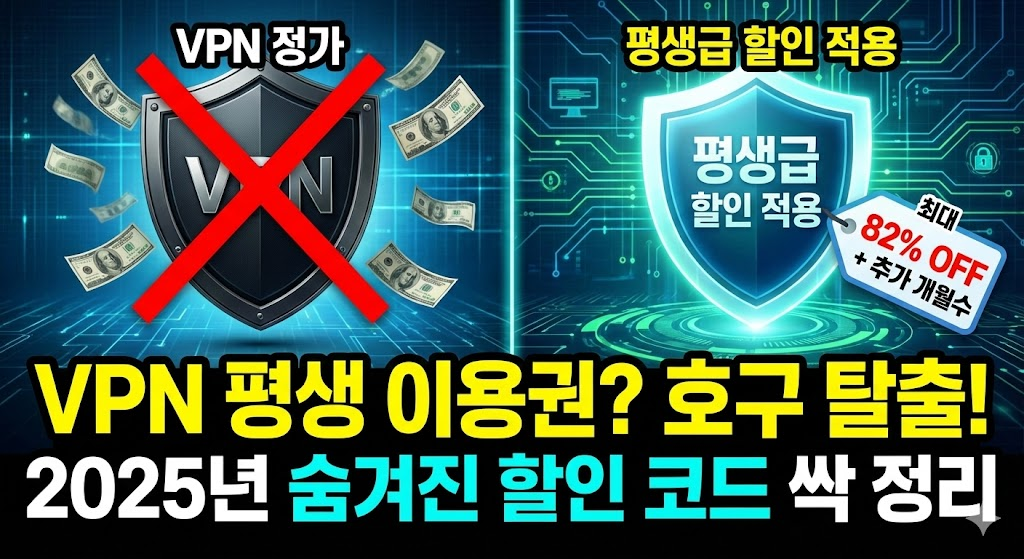 VPN 평생 이용권 할인 코드