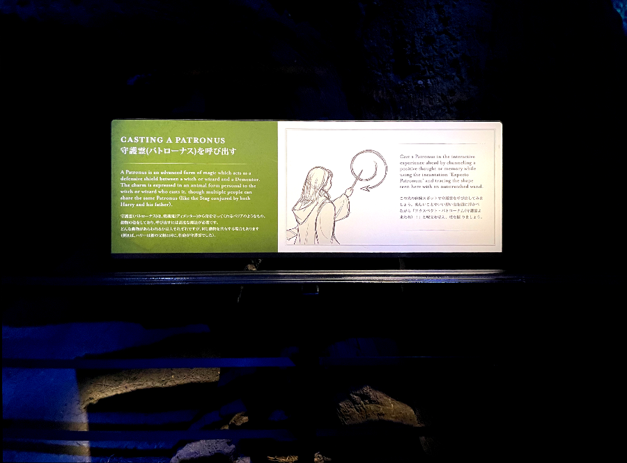 마법사와 디멘터 사이의 방어막 역할을 하는 고급 마법술-패트로누스