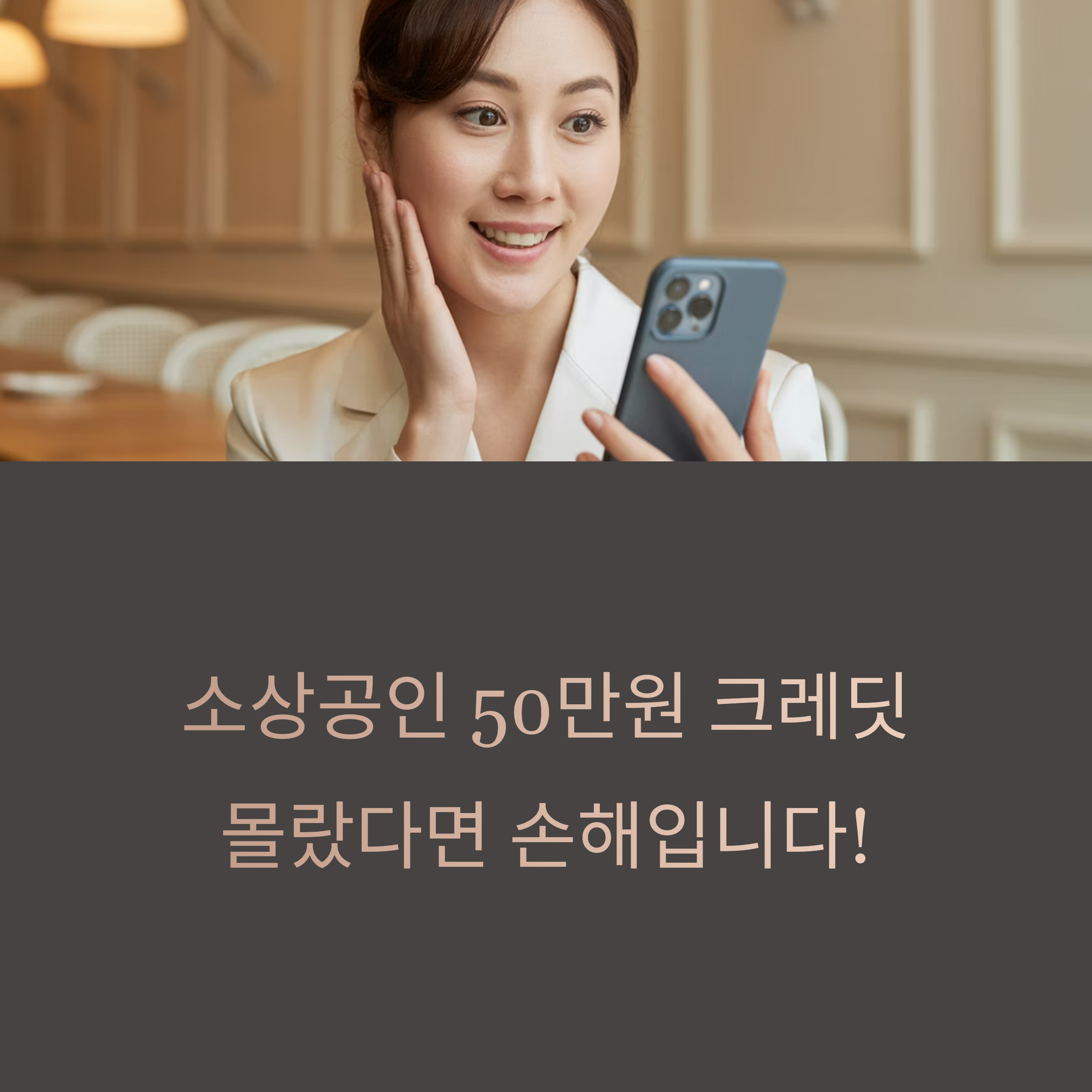 소상공인 부담경감 크레딧 50만원