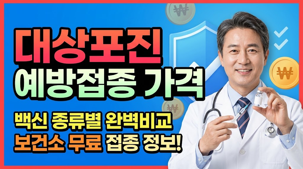 대상포진 예방접종 가격