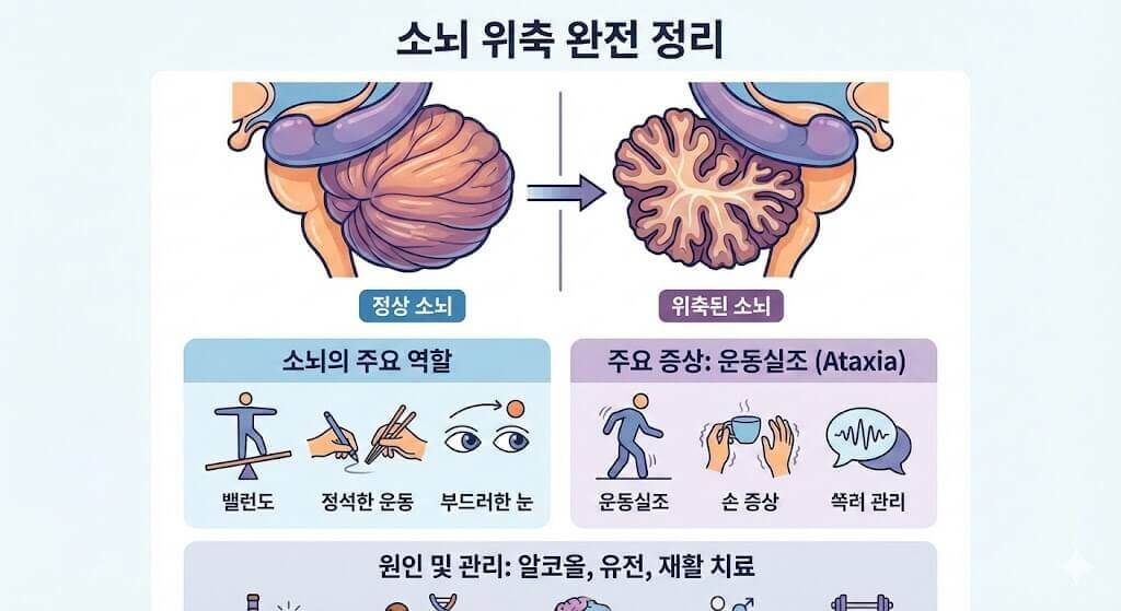 소뇌 위축 완전 정리