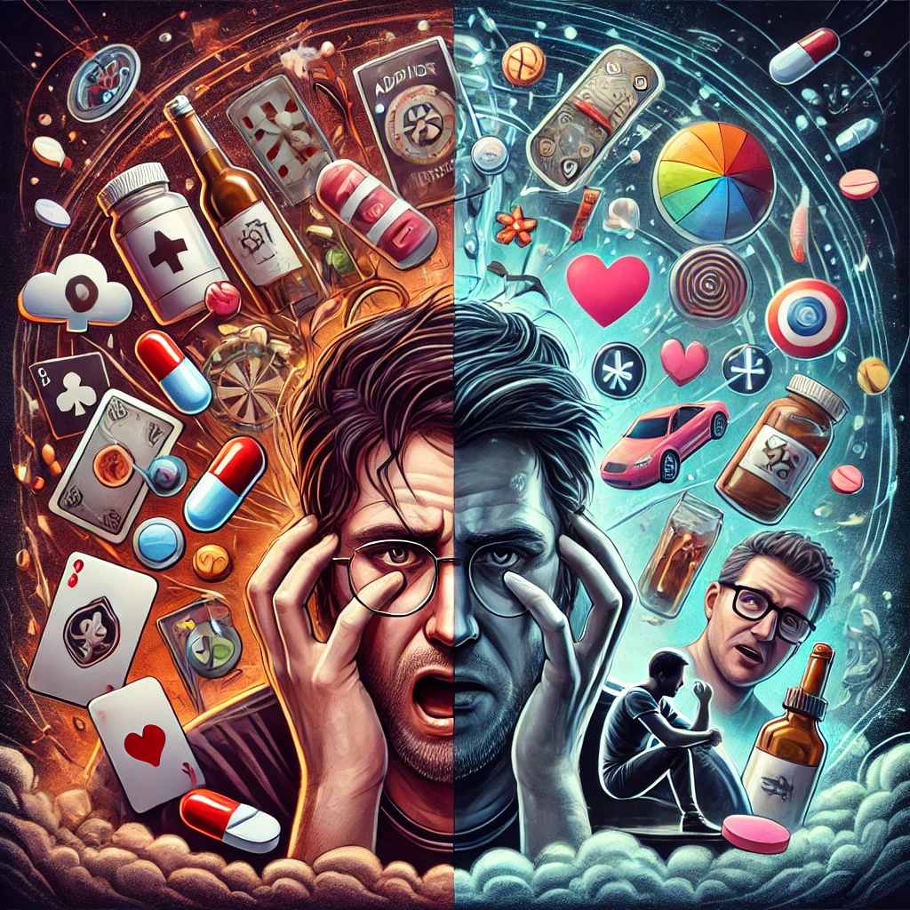 중독의 심리학: 원인, 유형 및 치료 방법