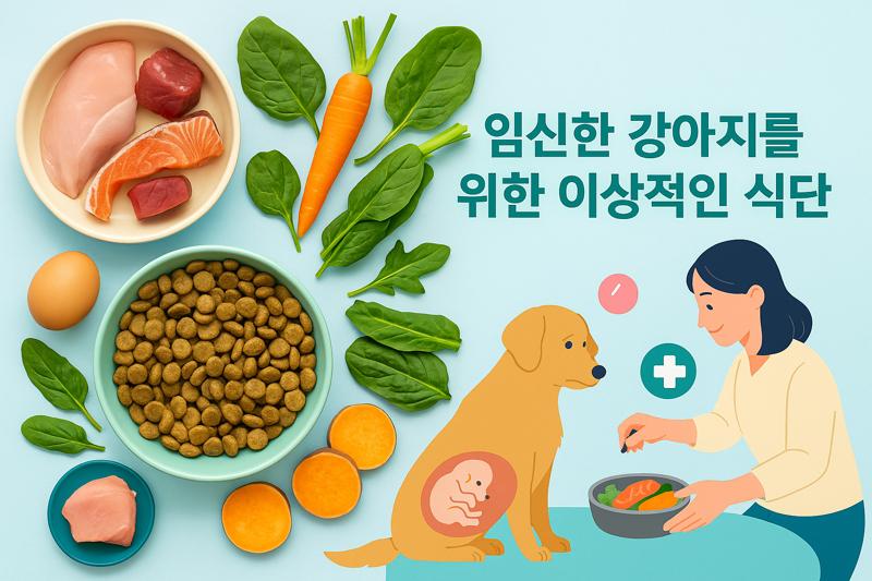 임신한 강아지를 위한 완벽한 식단 가이드