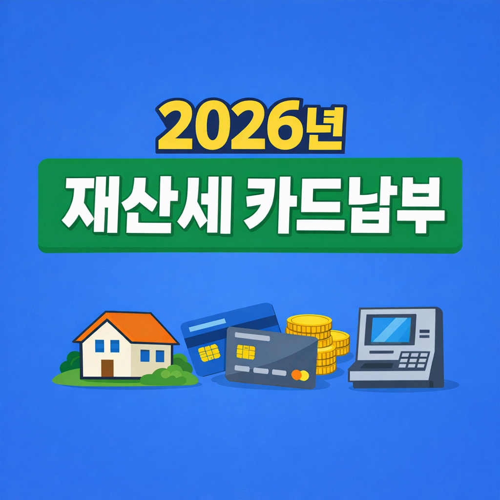 재산세 카드납부 방법 ❘ 위택스·모바일·ATM 수수료·할부 총정리