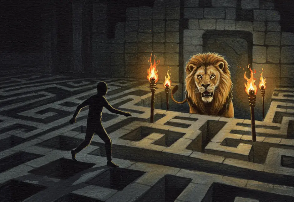 사자에게 쫓기는 꿈