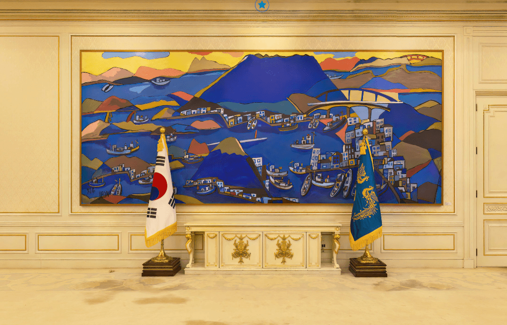 청와대 관람 주차장 및 동선 정리