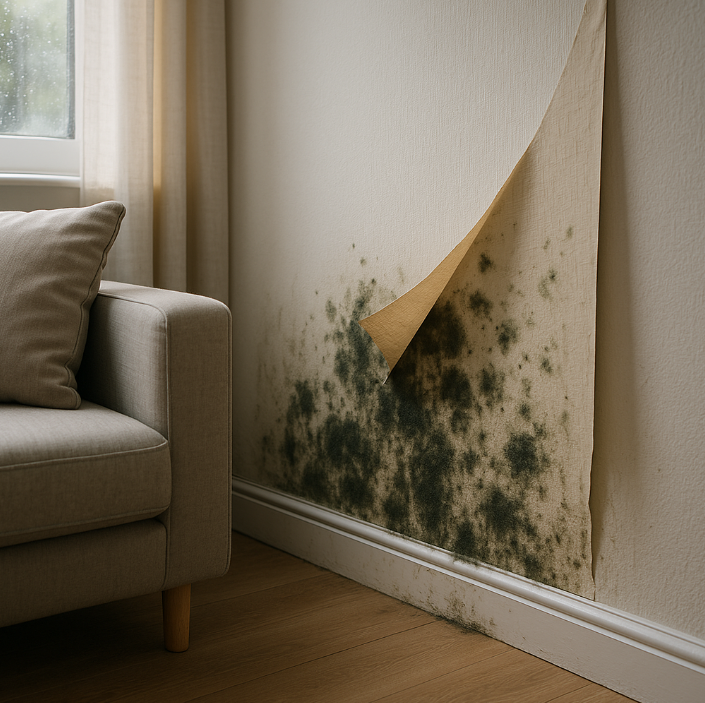 우리 집 벽면, 혹시 보이지 않는 곳에 곰팡이가 숨어있을까요?