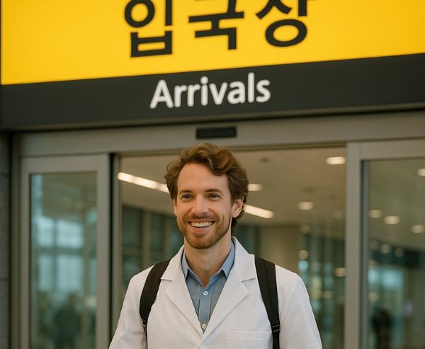 입국하는 해외과학자