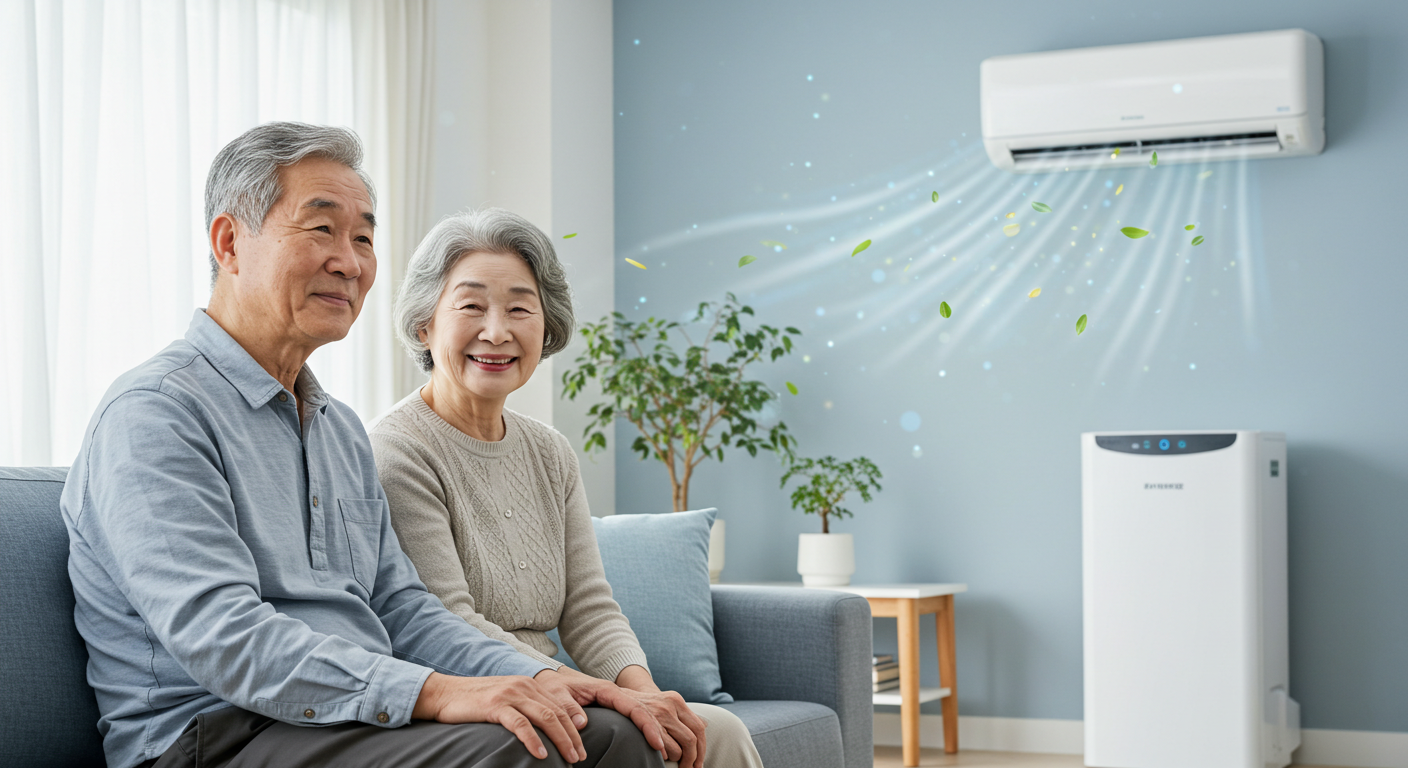 효도 아이템! 부모님 에어컨 전기세 절약하고 냉방병 막는 법