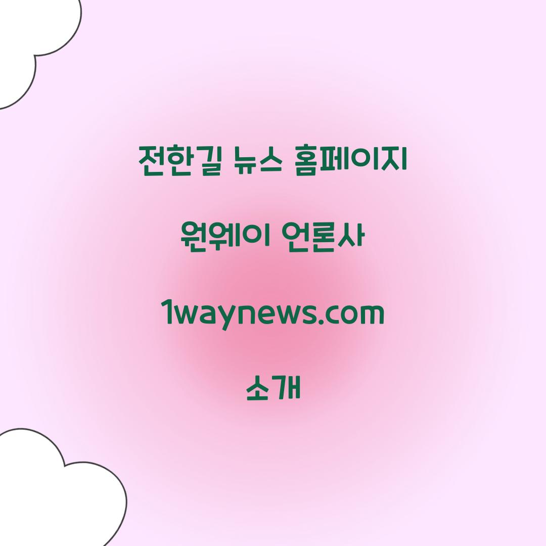 전한길 뉴스 홈페이지
