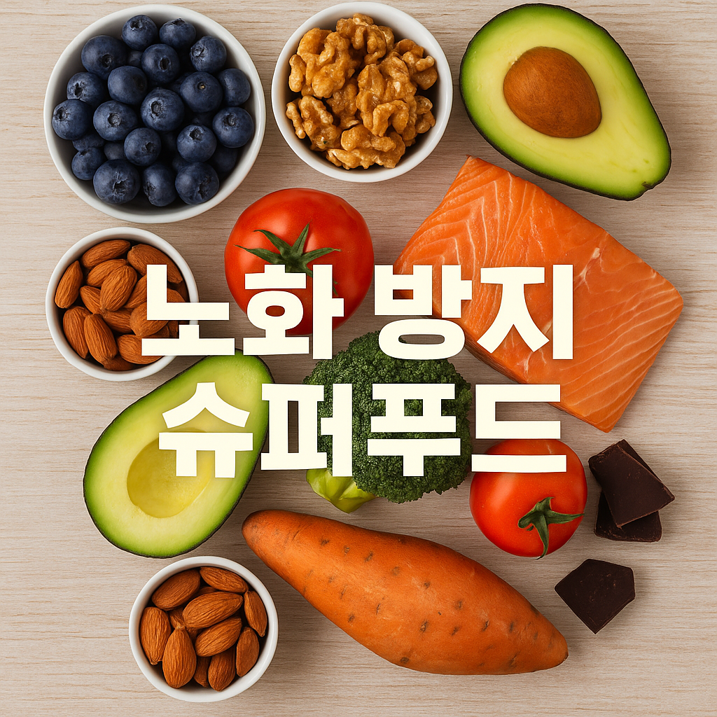 노화 방지에 효과적인 슈퍼푸드 10가지