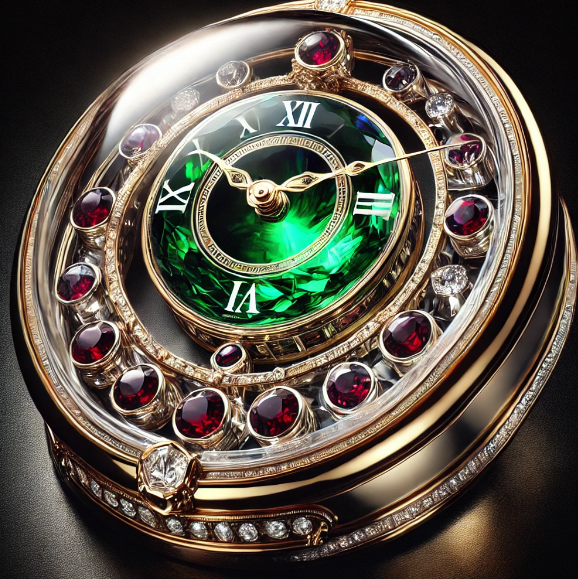 알렉산드라이트 미스테리어스 시계