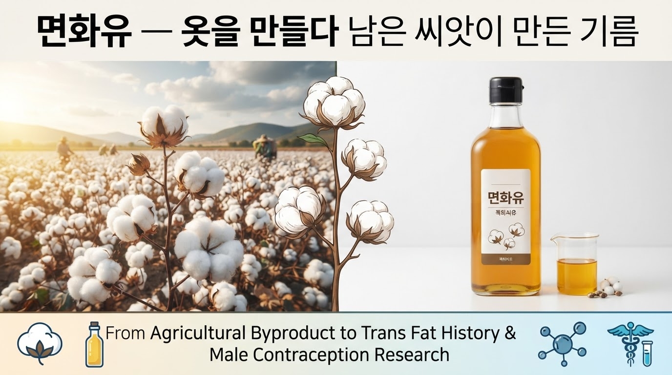 면화유, 옷을 만들다 남은 씨앗이 만든 기름
