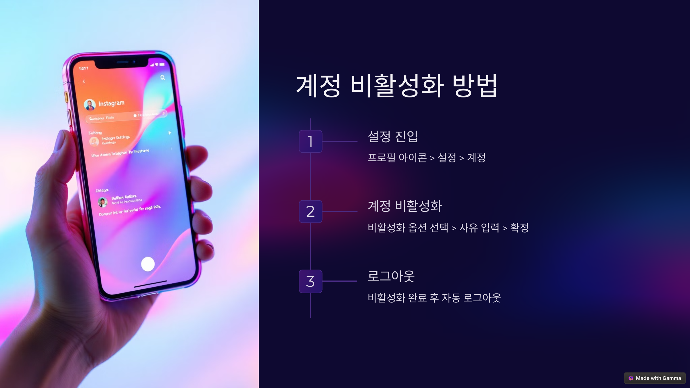 인스타그램 탈퇴4