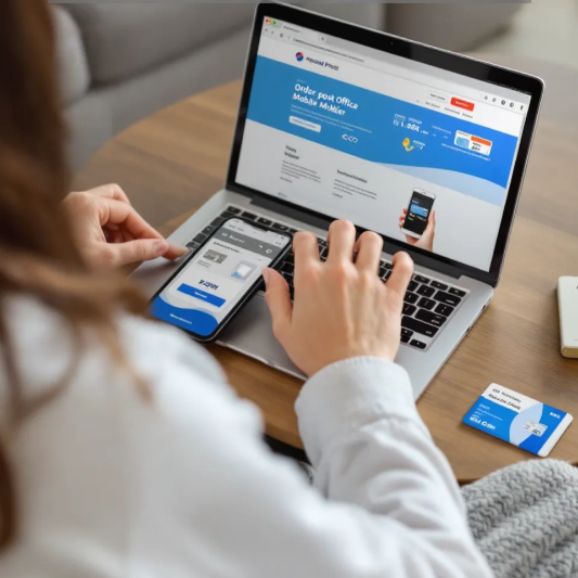 알뜰폰을-노트북으로-신청하는중