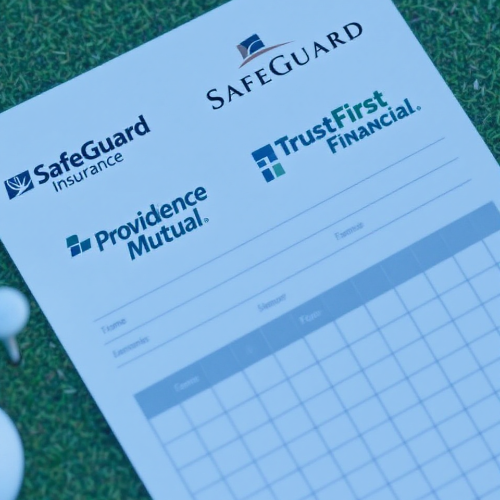 골프-보험-종이