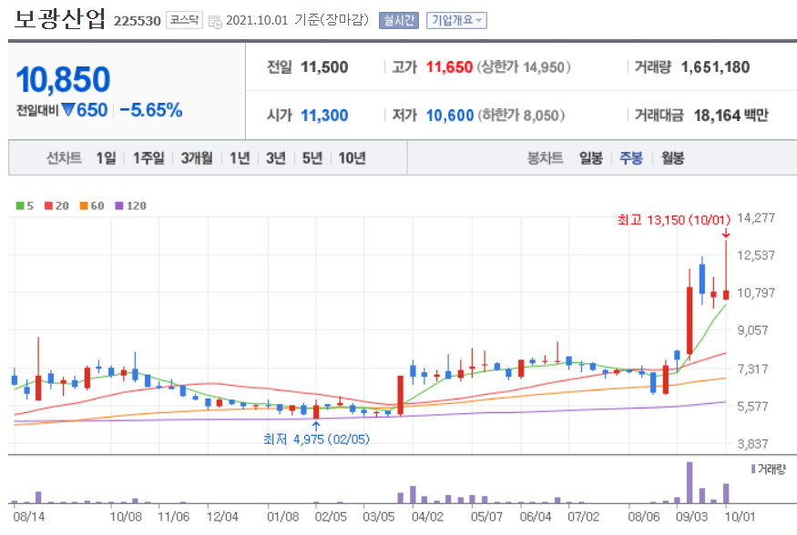 시멘트 관련주 대장주