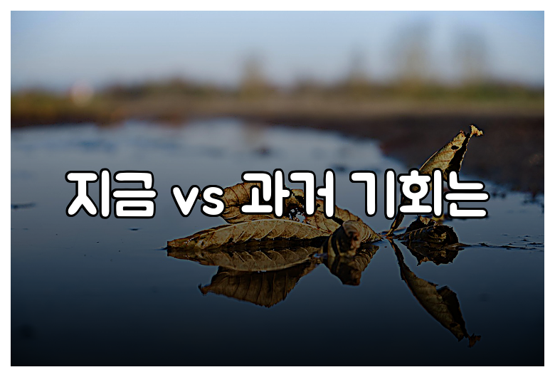 지금 vs 과거 기회는