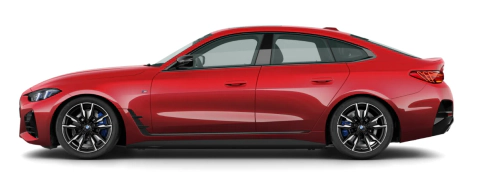 bmw i4 red