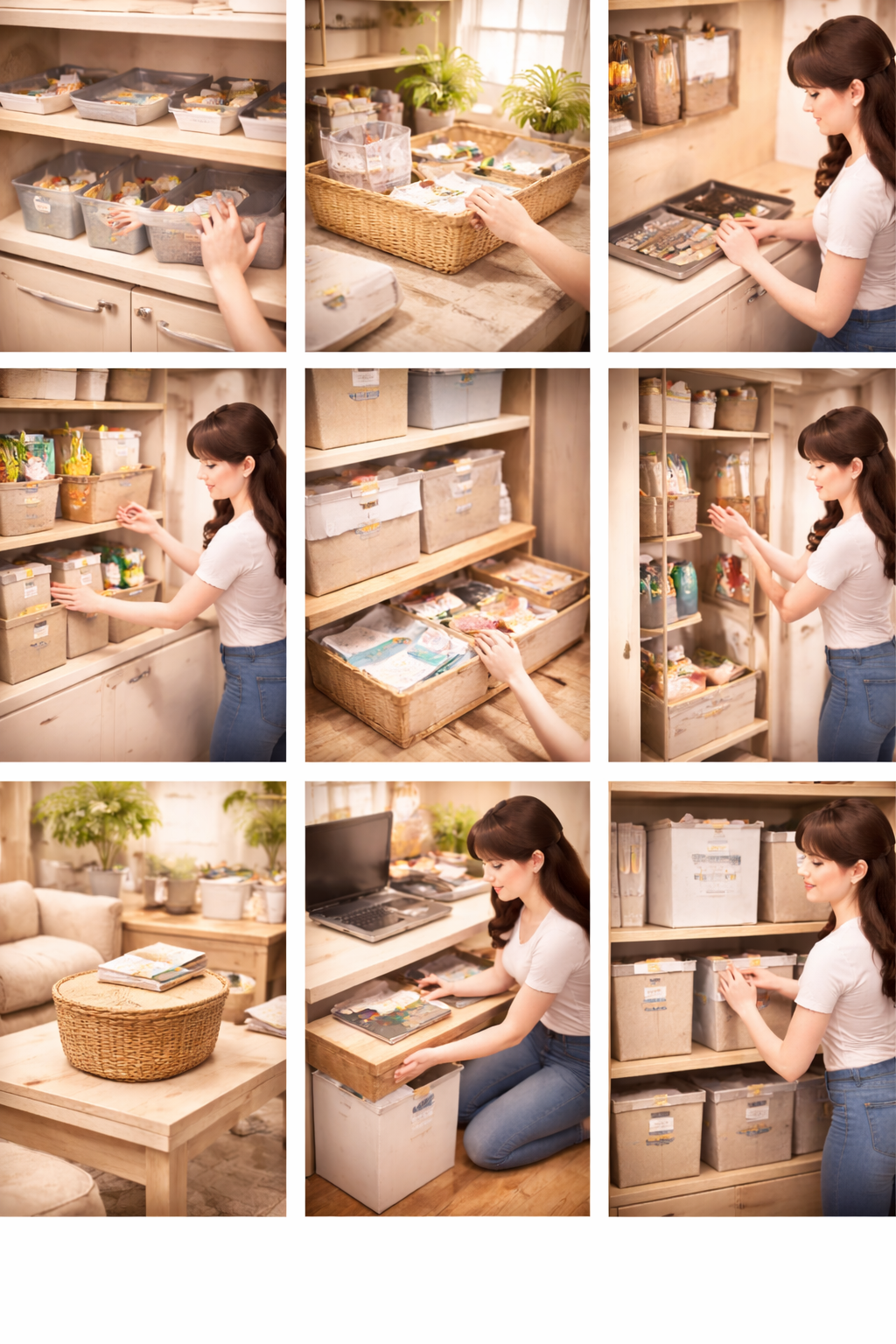 집안 물건 위치 정리하는 기본 원칙 관련 사진