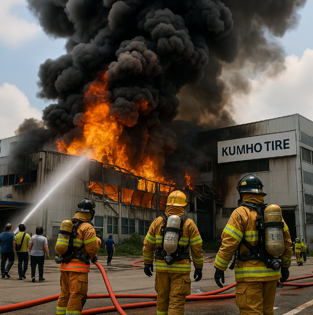금호타이어 광주공장 화재: 원인과 피해, 안전 문제까지 정리