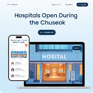 부산 추석 연휴 문 여는 약국·병원 찾기 이미지
