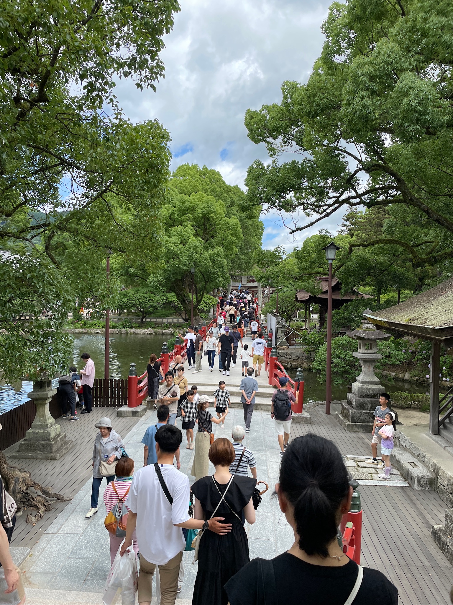 다자이후 텐만궁 내부