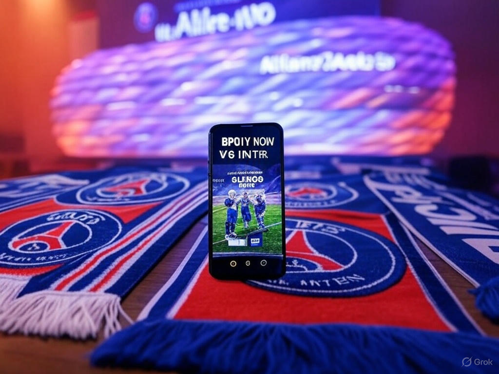 "PSG 챔피언스리그 결승전 준비 2025"