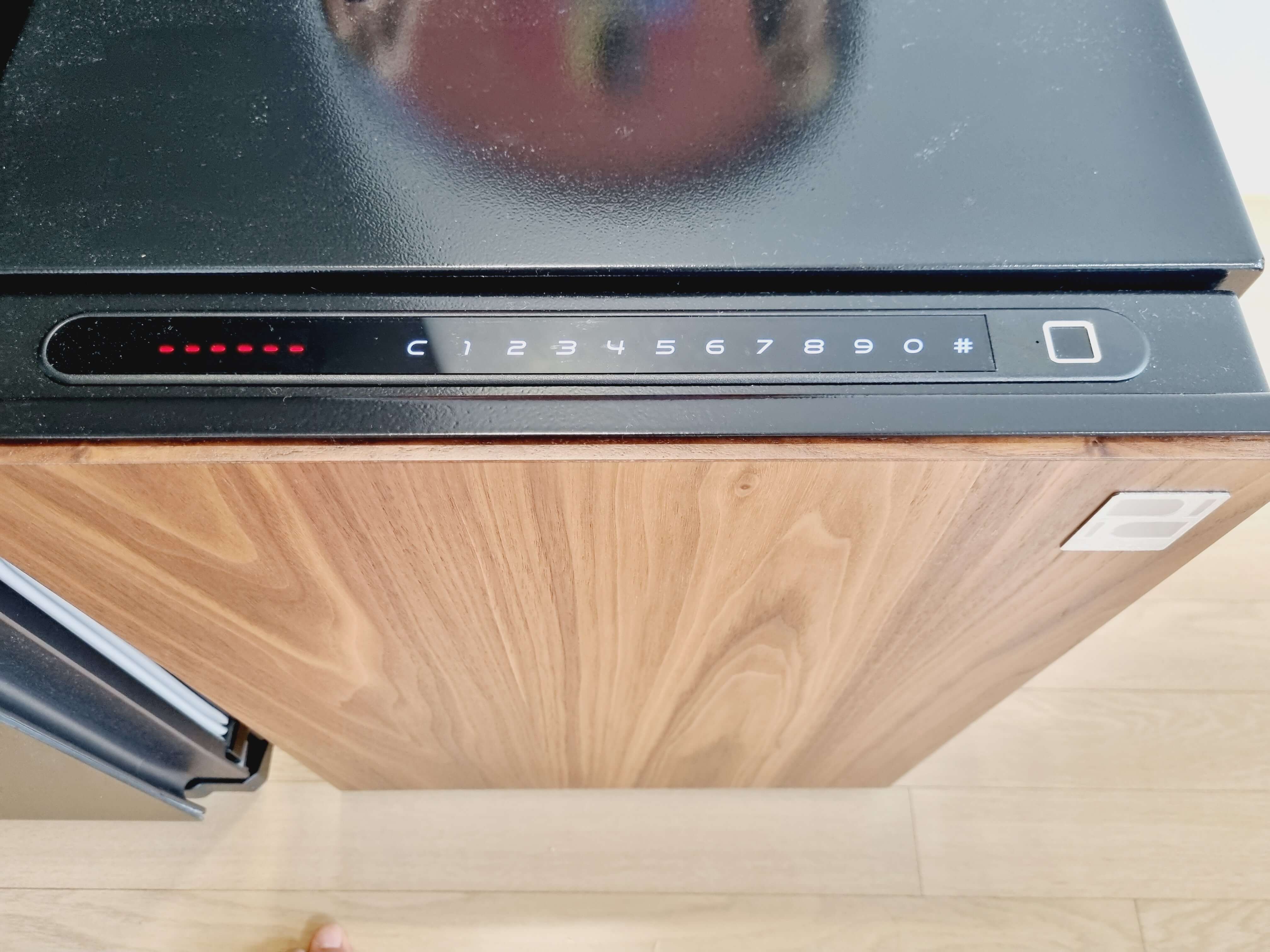 번호 및 지문인식