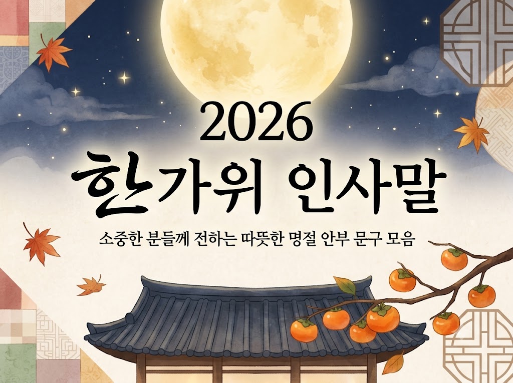 한가위 인사말
