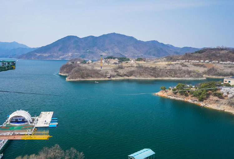 청풍랜드 짚라인