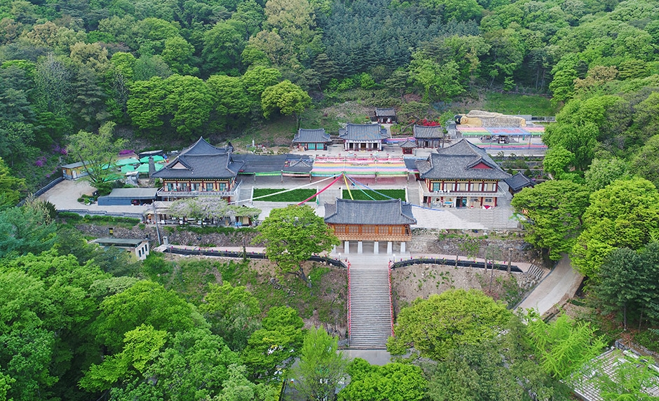 청계산 청계사 전경&amp;lt;청계사 공식 사이트 제공&amp;gt;