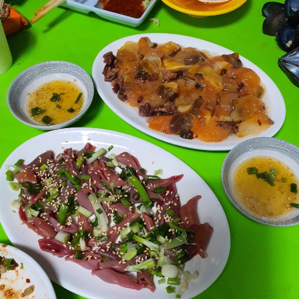 개불과 멍게