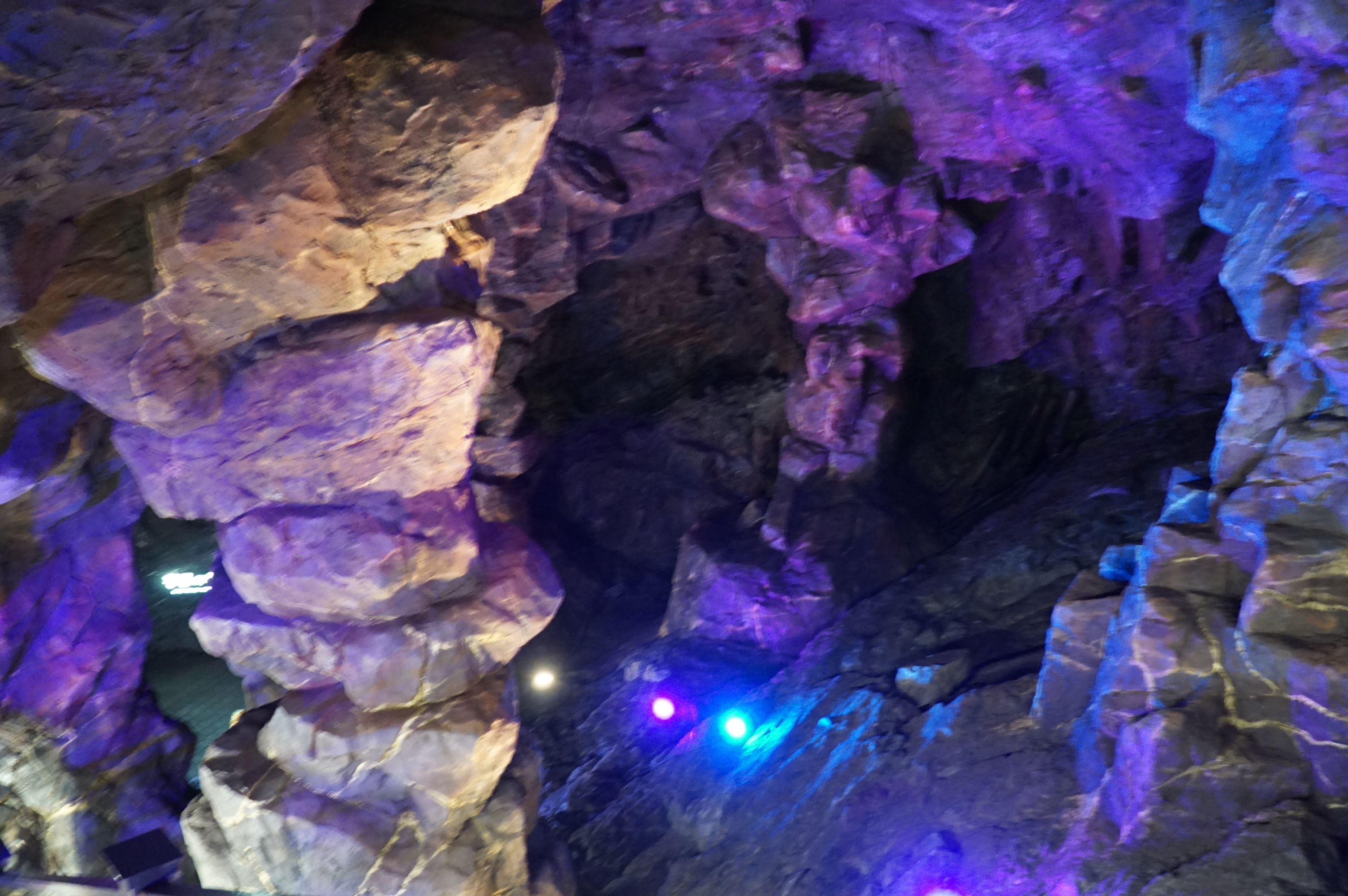 경기도 광명동굴 내부