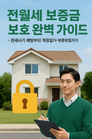 전월세 보증금 지키는 법! 전세사기 예방부터 확정일자까지 실전 가이드