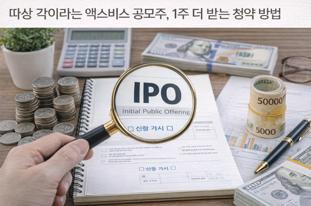따상 각이라는 액스비스 공모주 1주 더 받는 청약 꿀팁