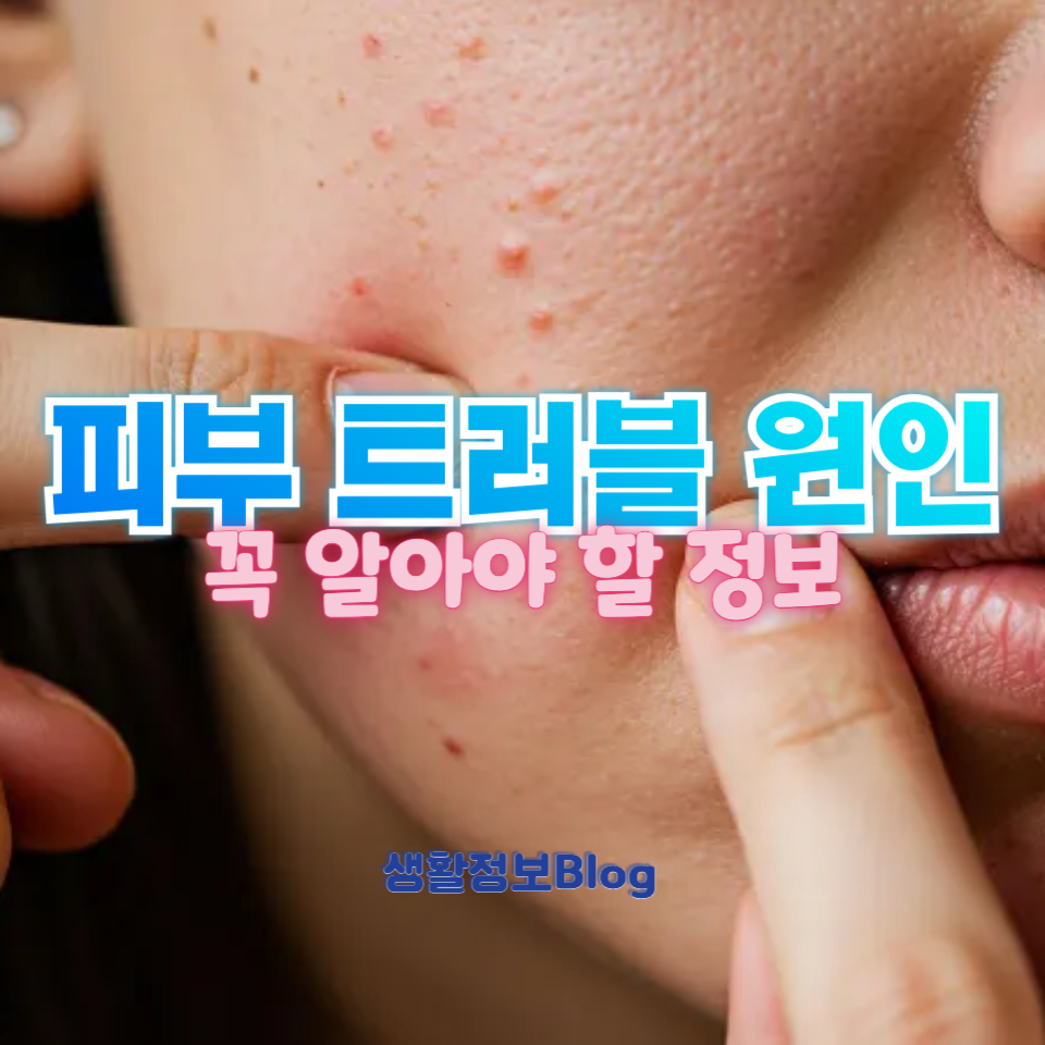 피부 트러블 원인