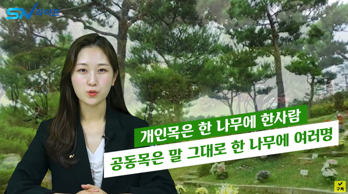 개인목&amp;#44; 공동목&amp;#44; 부부목이 있습니다.