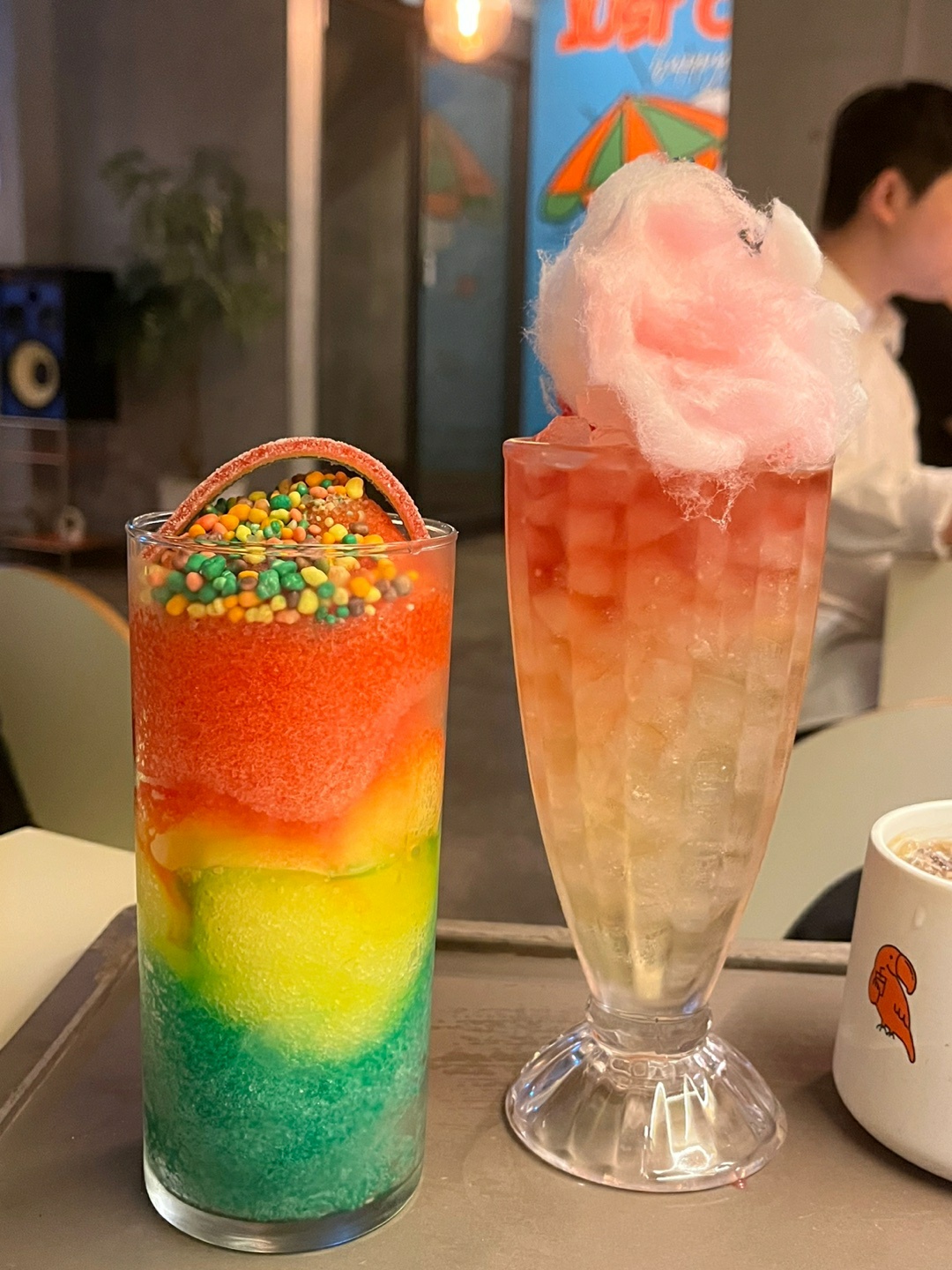 실제 음료사진