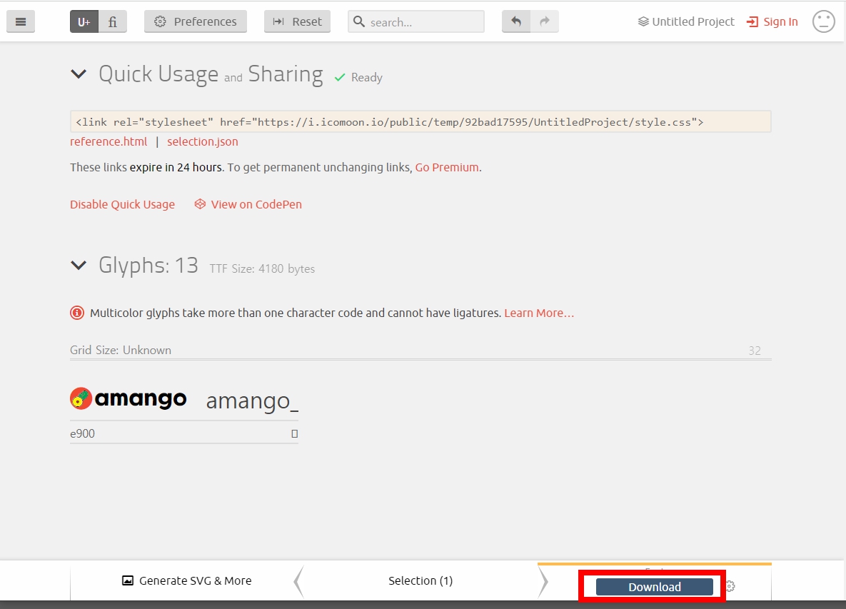 icomoon ์ฌ์ฉ๋ฒ