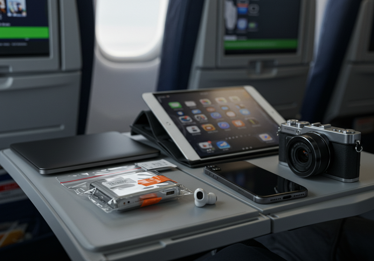 기내 반입 가능한 전자기기 종류별 완전 정리