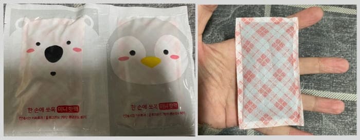 다이소미니핫팩