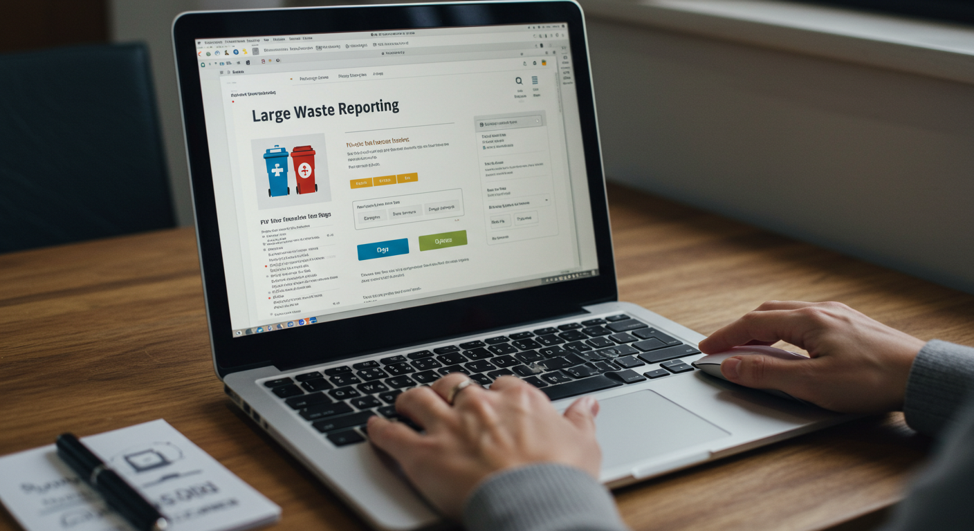 대형폐기물 스티커 온라인 발급