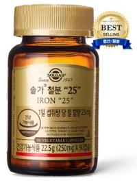 솔가 철분 25, 90정, 1개