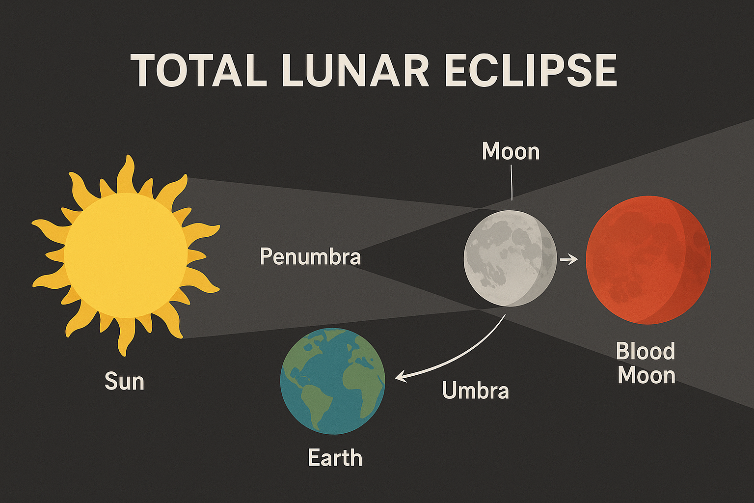 개기월식 관련사진