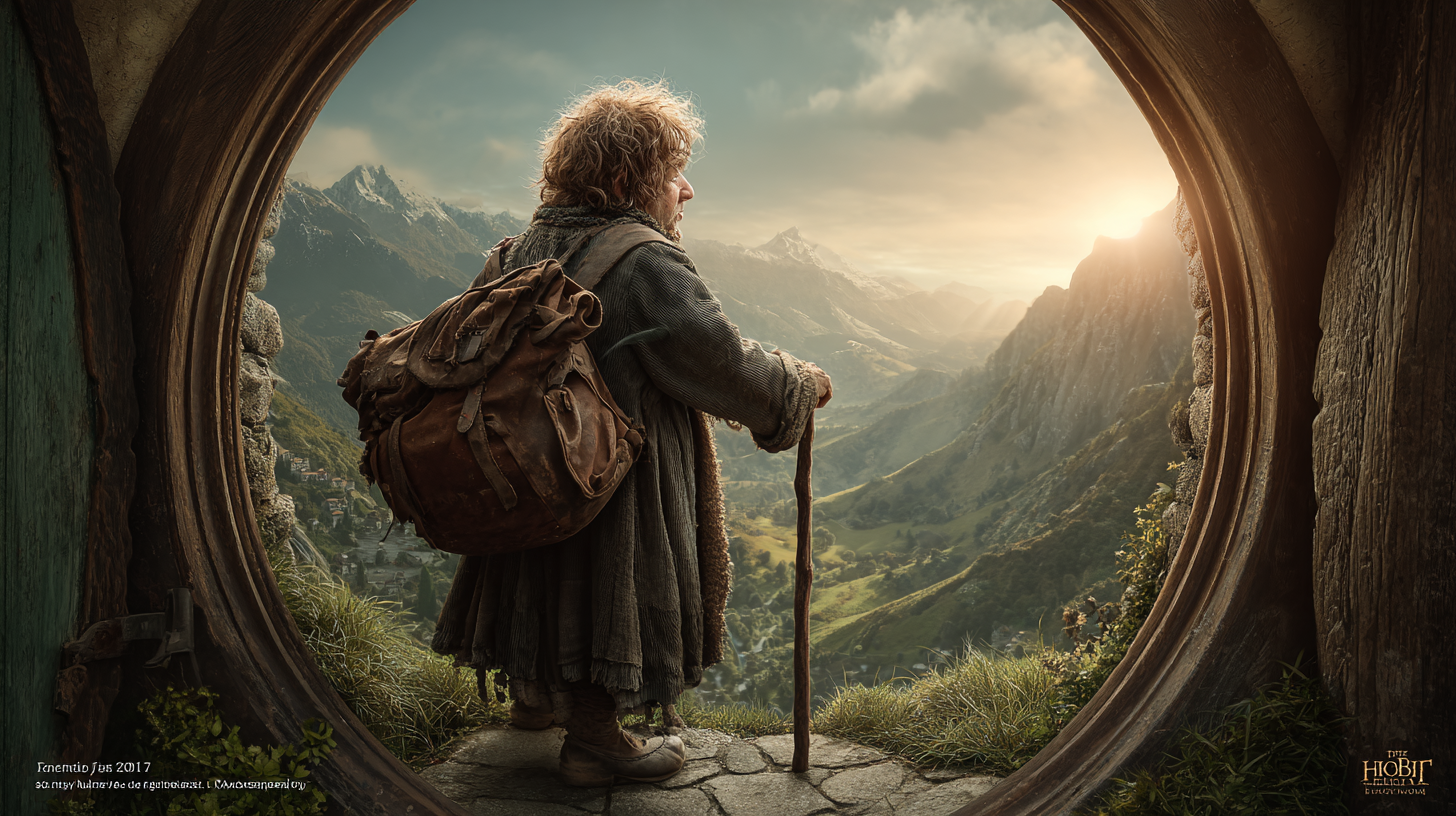 호빗 뜻밖의 여정 영화 포스터