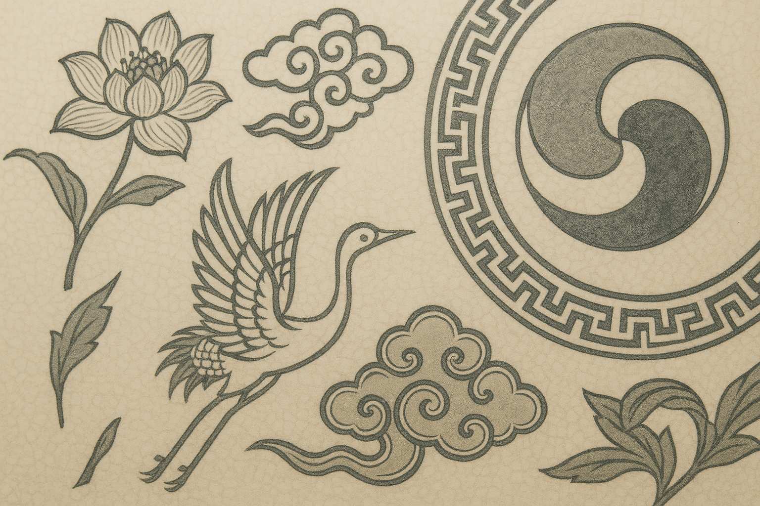 한국 전통 문양과 상징의 미학 – 자연과 삶을 수놓은 예술