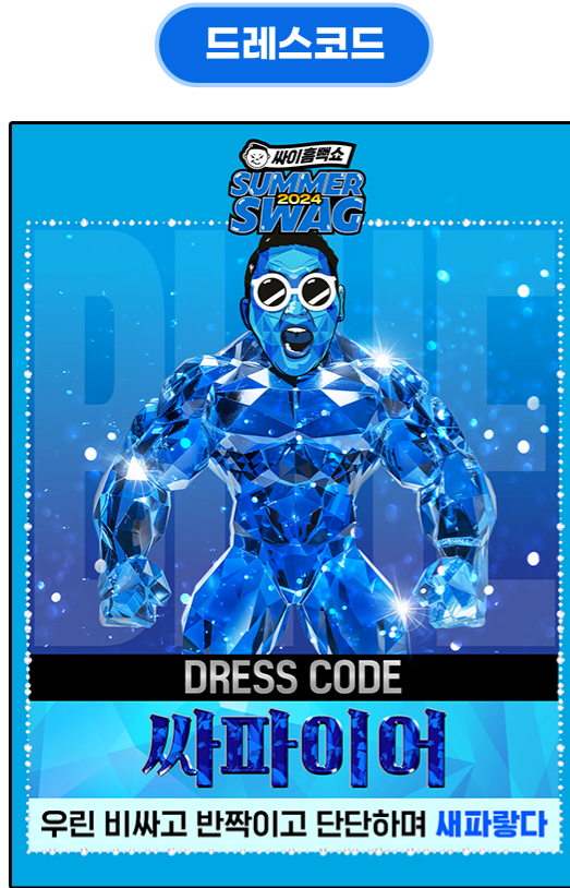  싸이흠뻑쇼 SUMMERSWAG2024 인천 증여품